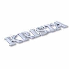 Emblema Para Carro / KRISTA Logo Car | Shopee Brasil
