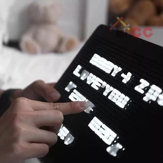 Luminaria Light Box Peg Board A4 OU A5 Montagem D Mensagem Recado