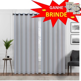 Cortina 1,80 X 2,80 Janela ou Porta Sala 