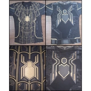 Camiseta homem aranha preto Piticas