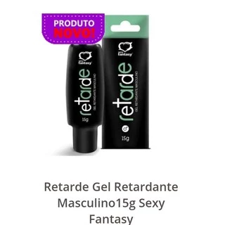 RETARDE GEL RETARDANTE MASCULINO15G SEXY FANTASY
