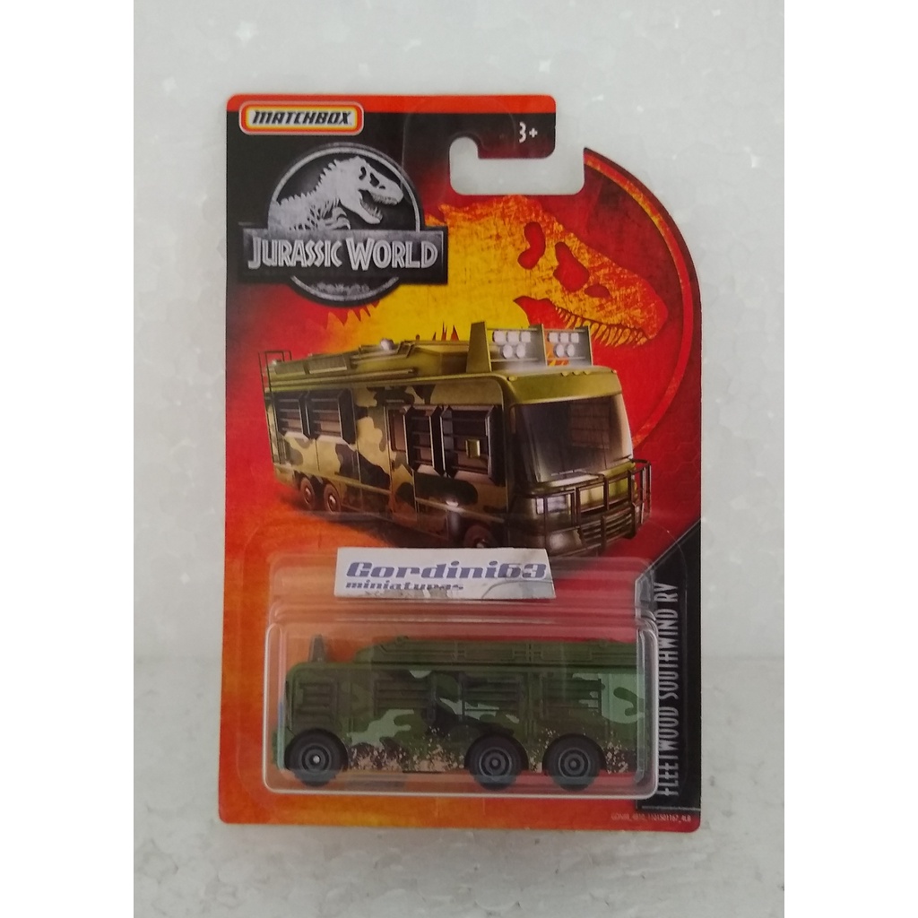 Matchbox Jurassic World Fleetwood Southwind RV - Jurassic Park | Shopee ...