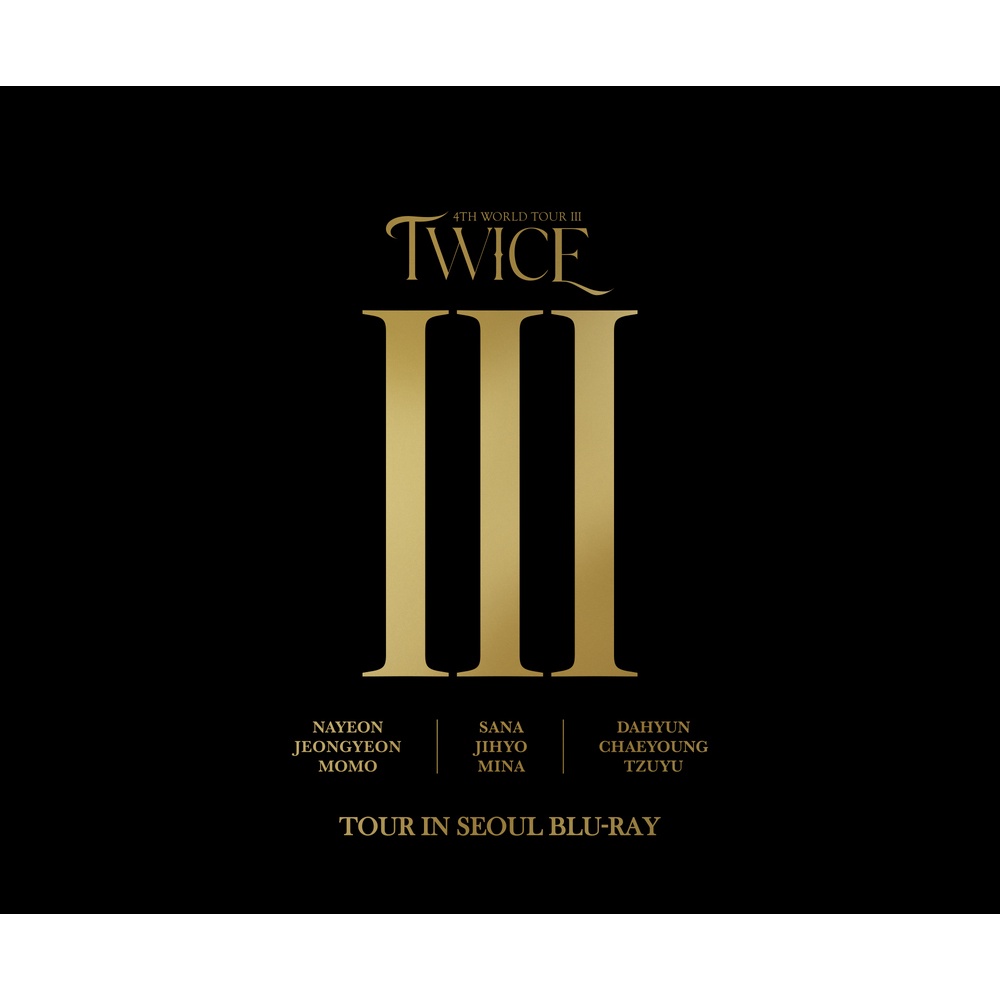 TWICE 4TH WORLD TOUR III IN SEOUL BLU-RAY | Shopee Brasil