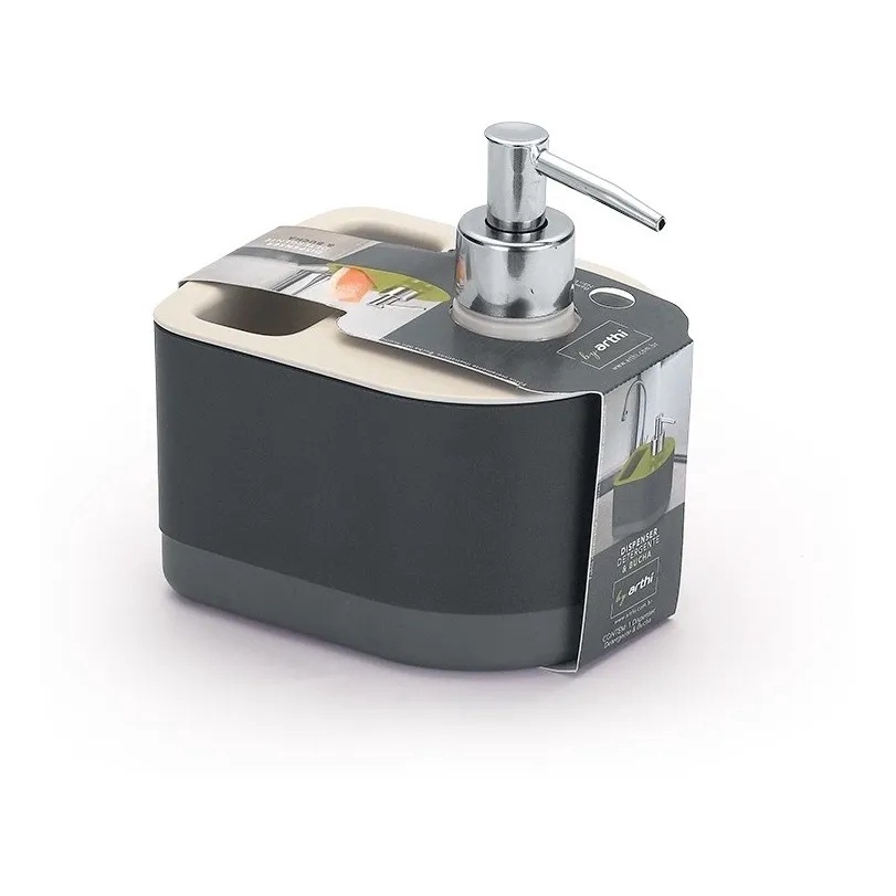 Dispenser Para Detergente Com Porta Bucha Arthi