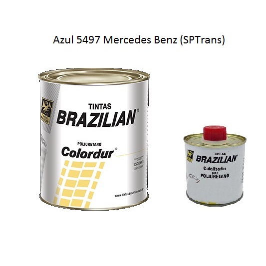 Tinta Automotiva Pu Azul MBB Ml Com Catalisad Shopee Brasil