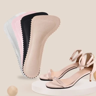 1 Par De Sandálias Auto-Adesivas 5D Palmilhas De Salto Alto Absorventes De Suor Antiderrapantes Para Os Pés