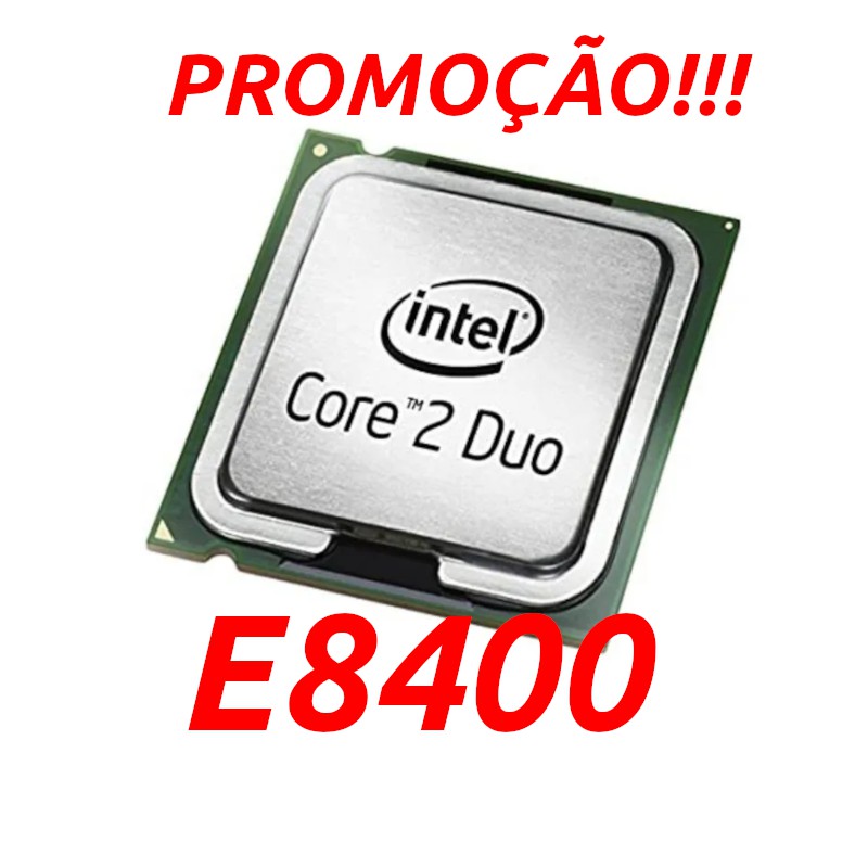 Processador Intel Core 2 Duo E8400 De 2 Núcleos E 3ghz | Shopee Brasil