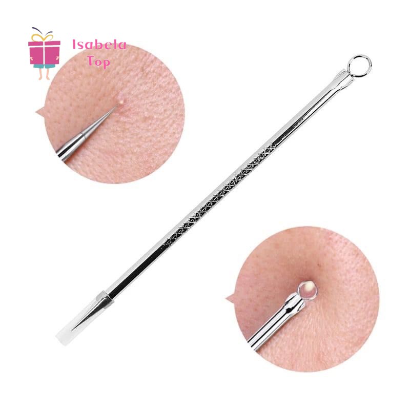 4 Pçs Extrator de Cravos Cureta Profissional Aço Inox Extrator Removedor