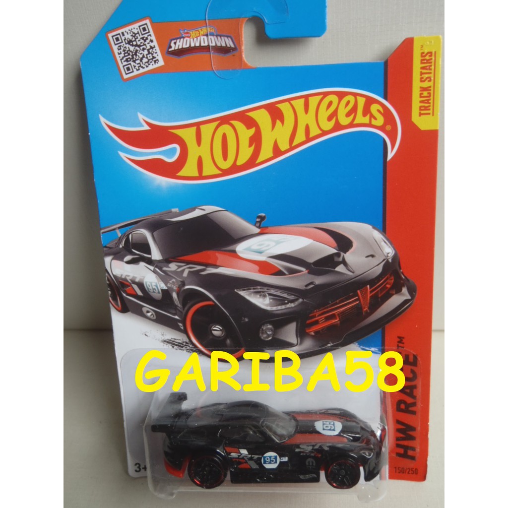 HOT WHEELS SRT VIPER GTS-R BK 2015 WORLD RACE GARIBA58