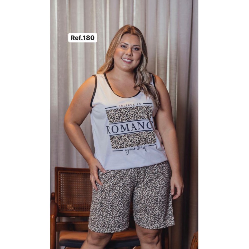 Pijama Feminino Curto — diversos modelos e tamanhos