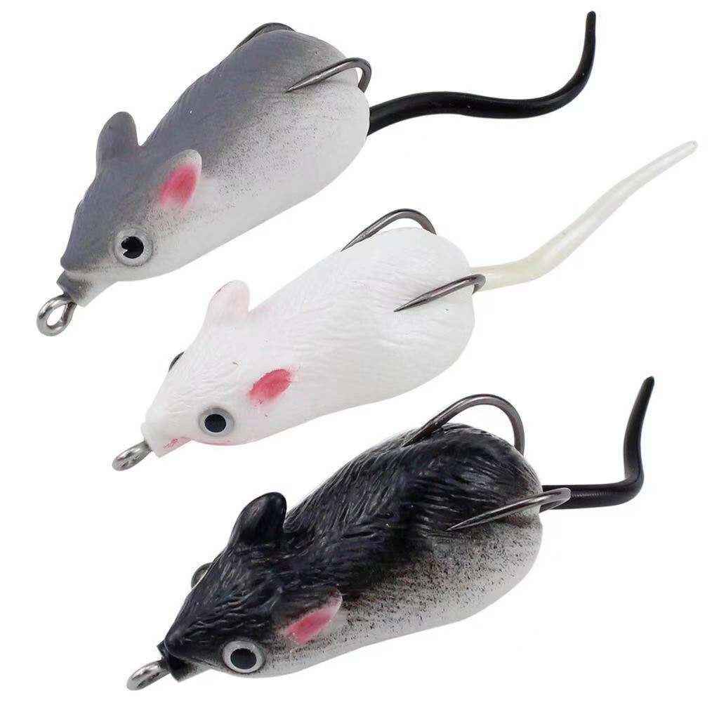 Isca artificial Rato ratinho 4,5cm 8g pesca traíra tucunaré dourado