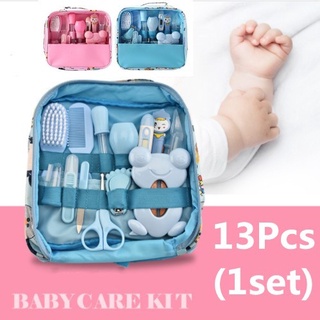 13 Pcss Bebê Crianças Cuidados Com O Cabelo Saúde Cabeleireiro Escova Higiene Kit