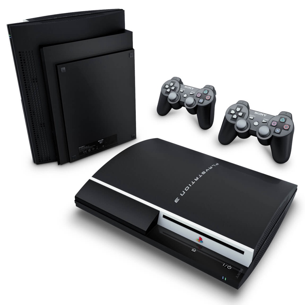Skin PS3 Fat Adesivo - Película Transparente