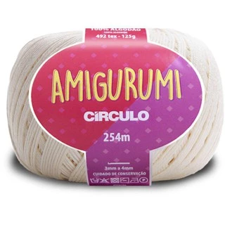 Linha Fio Amigurumi 254m - Circulo em Oferta na Shopee