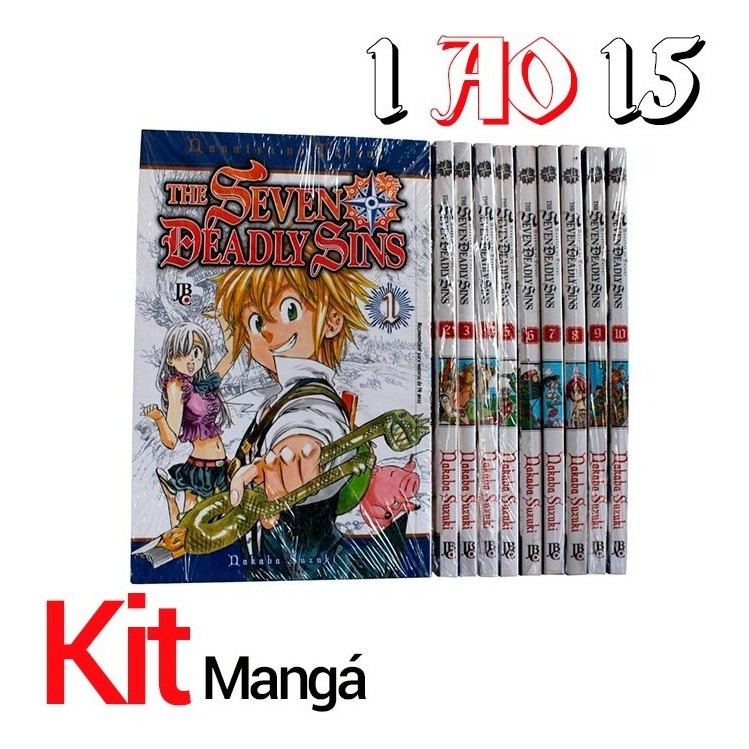 Mangá Nanatsu No Taizai, The Seven Deadly Sins mangá Vol. 12 - Mangá Seven  Deadly Sins - Outros Moda e Acessórios - Magazine Luiza