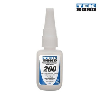 Adesivo Instantâneo 200 20g - Tekbond