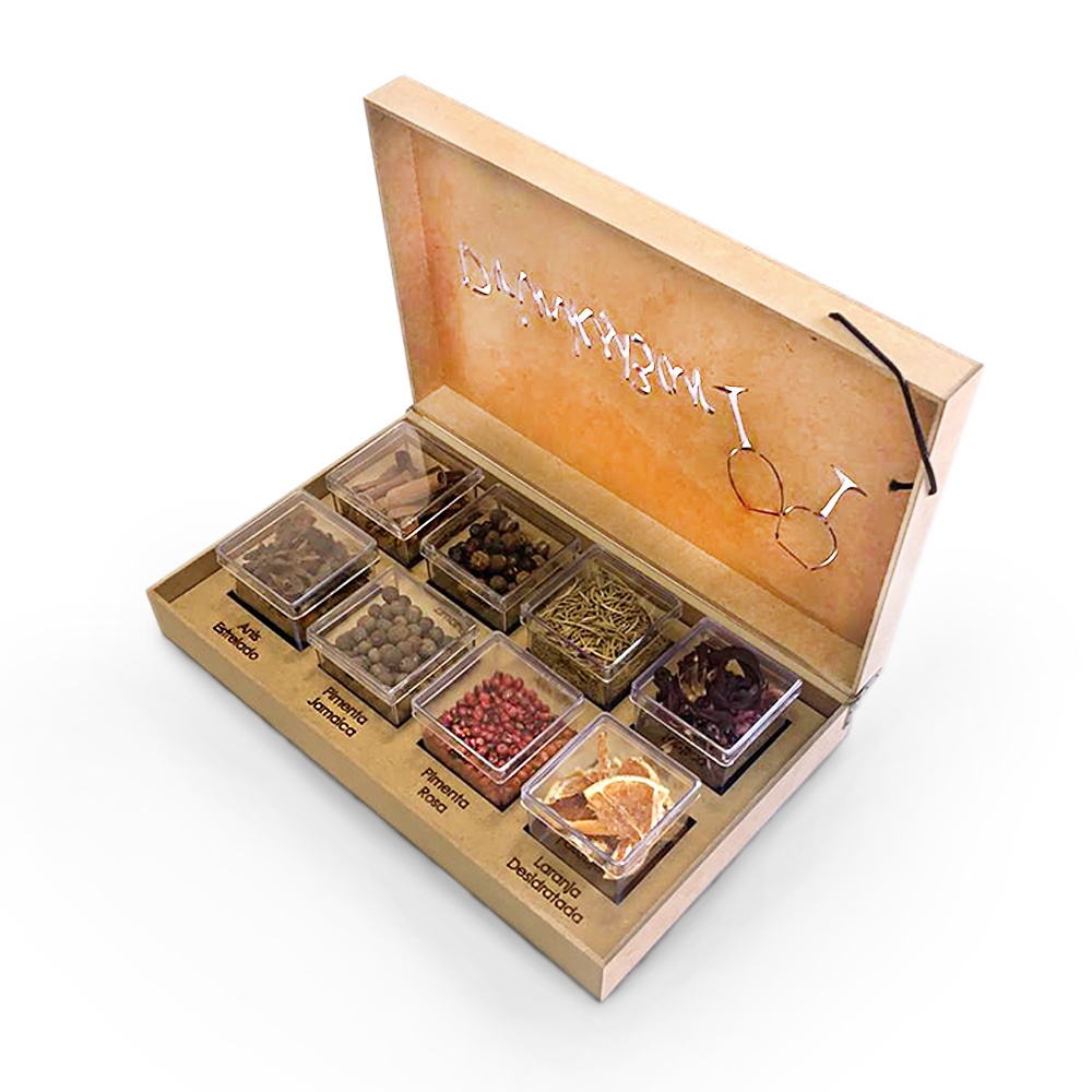 Kit Gin Tônica Com 10 Especiarias Magic Box