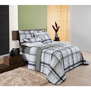 Kit Cobre Leito Padrao 180 Fios 3pcs Primor Dupla Facecolcha
