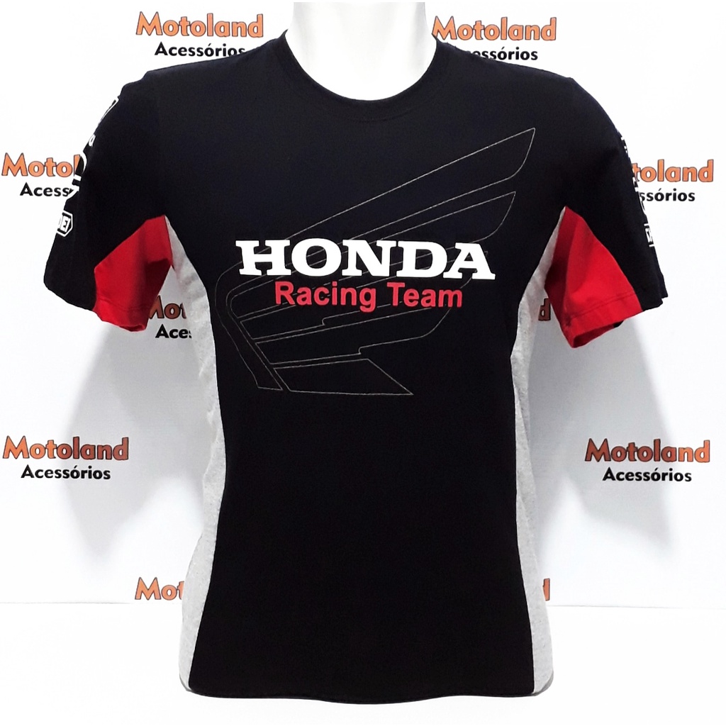 Camiseta Masculina Honda Hrc CBR 600 RR CBR 1000 rr CB 500 CB 1000 Hornet Cb 600 F Algodão