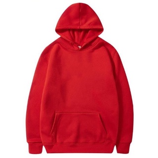Blusa Moletom Canguru Básico Liso Com Capuz e Bolsos Promoção