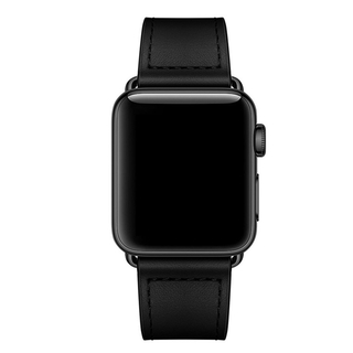 Pulseira De Couro Para Relógio Apple Watch Série Lv 1 2 3 4 5 Iwatch 38mm /  40mm / 42mm 44mm