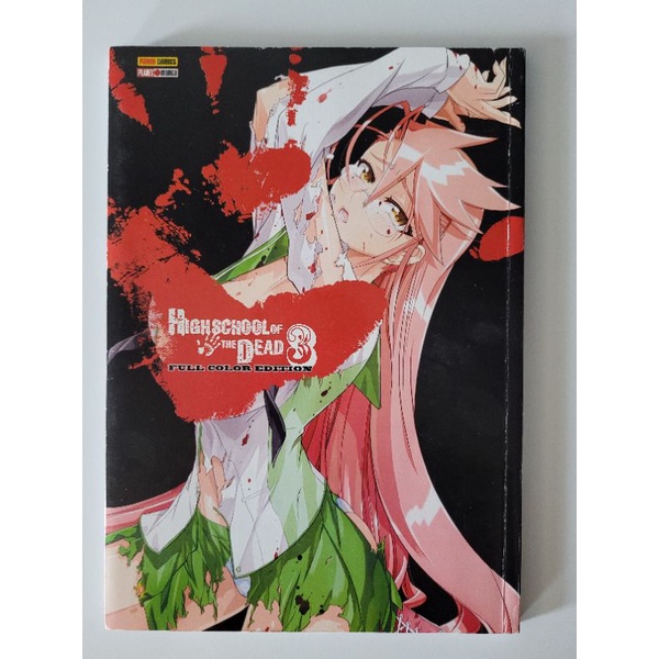 Livraria e Sebo Fênix ABCD - MANGA HIGH SCHOOL OF THE DEAD VOL 3 FULL COLOR  (PRODUTO USADO - MUITO BOM)