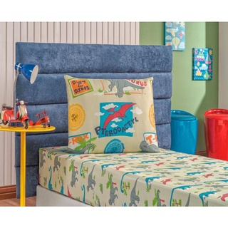 Jogo de lencol de lencol bouti solteiro 2 pc menino e menina