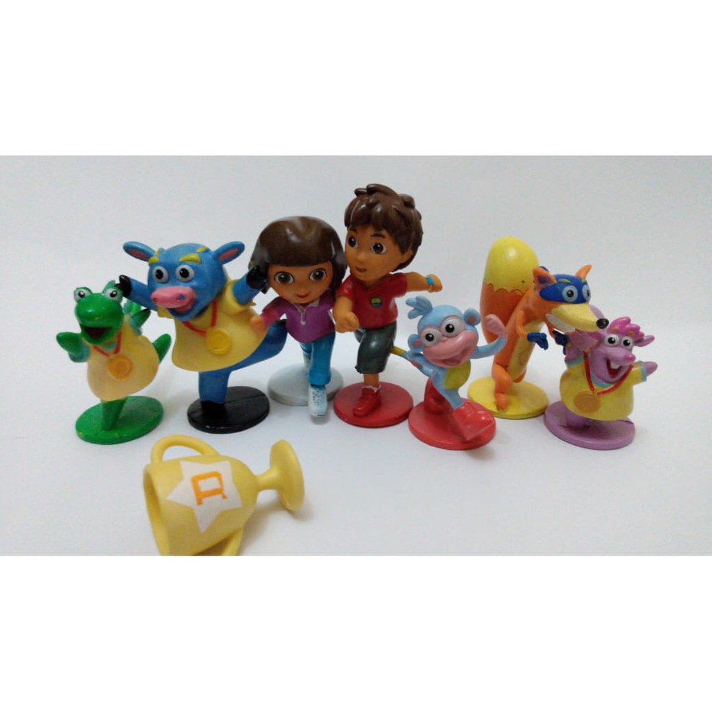 Miniaturas brinquedos Dora aventureira | Shopee Brasil