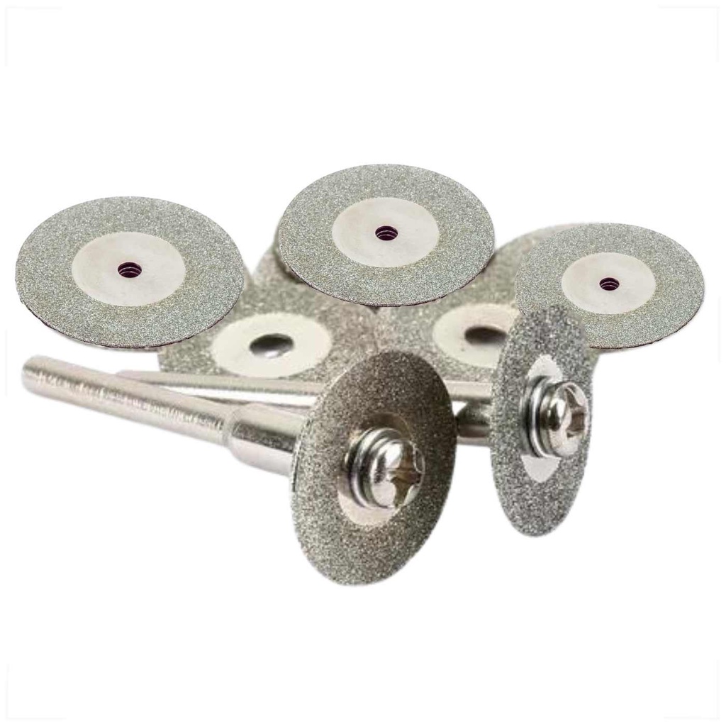 Disco de corte Diamantado Micro Retífica Dremel kit com 10un | Shopee ...