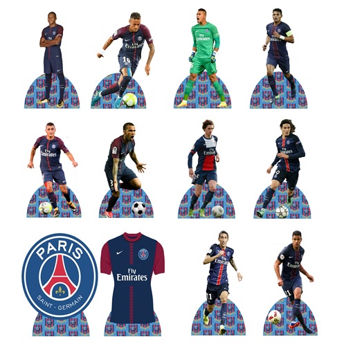 PSG kit de mesa tipo displays 9 peças pronta entrega