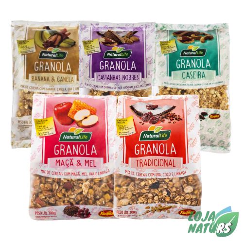 Granola 300g - Natural Life | Shopee Brasil