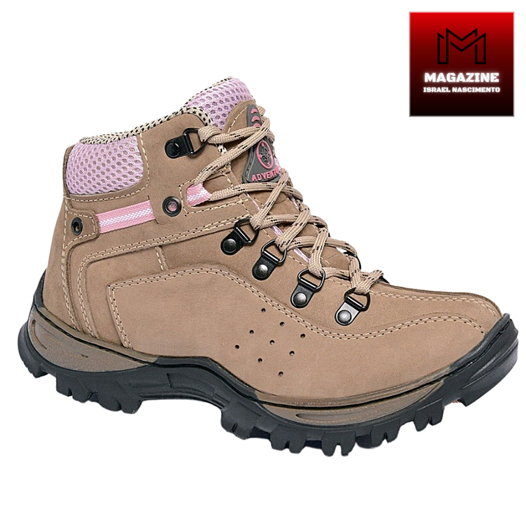 Bota coturno boot feminino clearance tênis adventure esporte radical