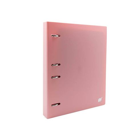 Fichário Tamanho Colegial (MÉDIO) 96 Folhas Rosa Pastel Yes