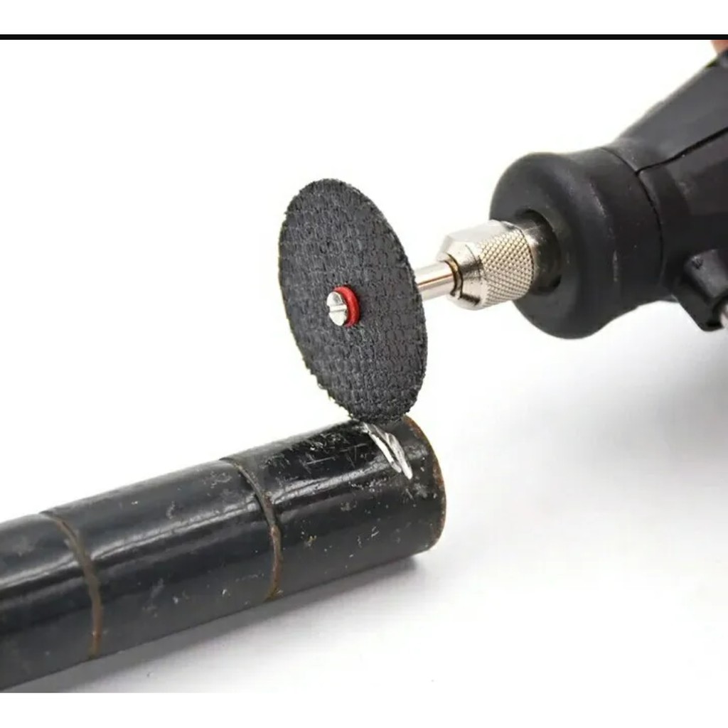 Kit 5 Disco de Corte 32MM + 1 haste P/ Micro Retifica | Shopee Brasil