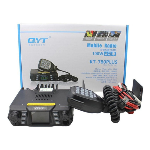 Radio Veicular Qyt Kt-780 Plus 100 Watts Vhf