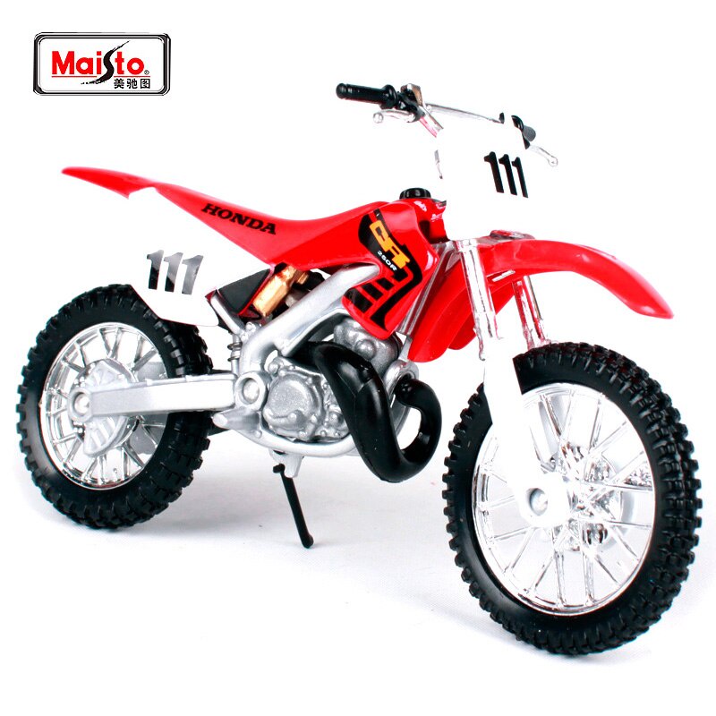 Miniatura Moto Yamaha Ttr 250 Trilha Motocross 1/18