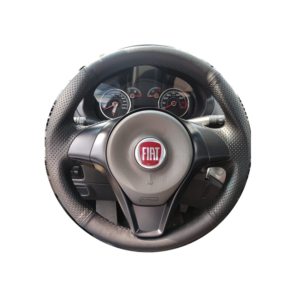 Capa de Volante Costurada Premium Gran Siena (Capa Preta)