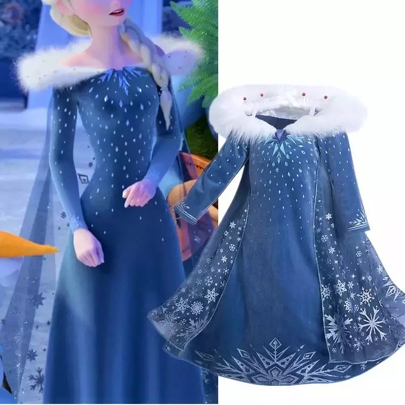 vestido frozen em Promoção na Shopee Brasil 2023