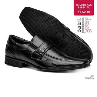 Sapatos masculinos best sale tamanhos especiais