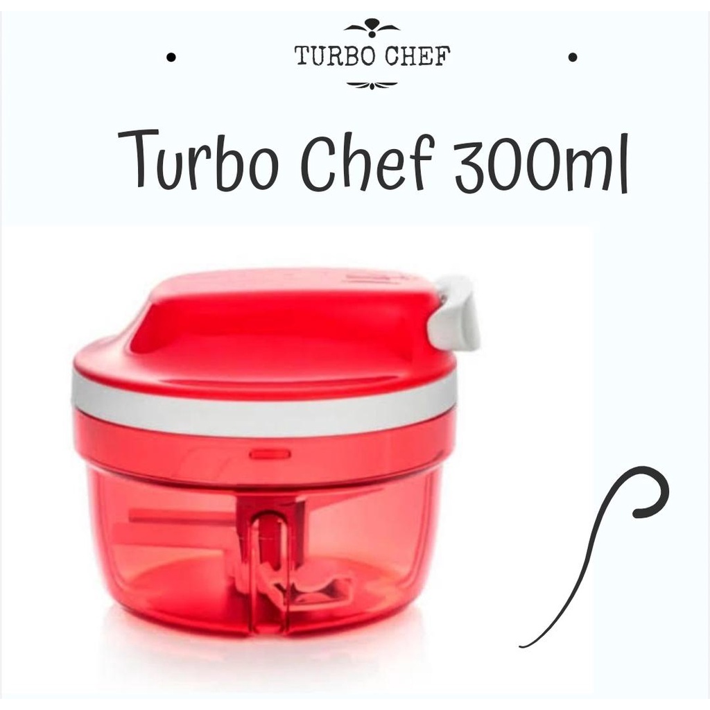 Tupperware Turbo Chef / Mini Processador de alimentos em Policarbonato ...