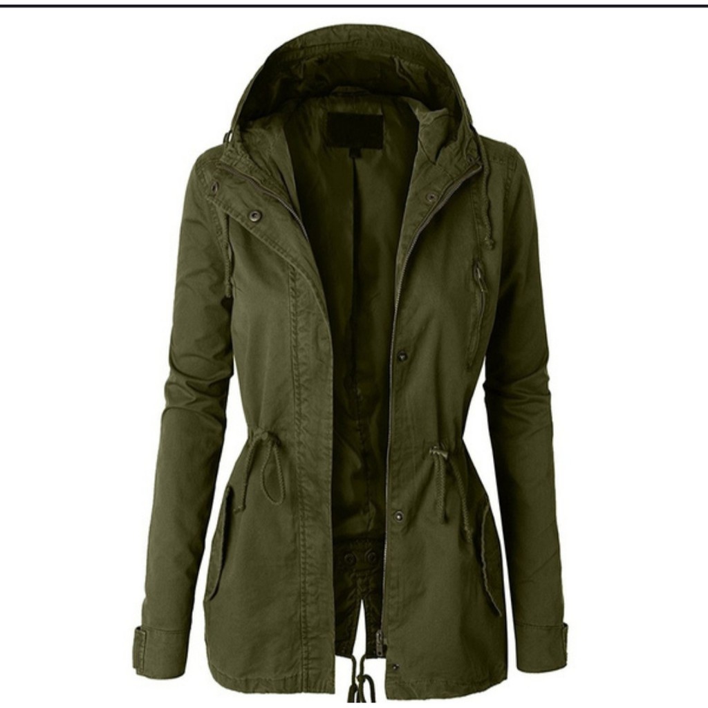 Parka verde militar