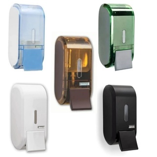 Dispenser Suporte Porta Saboneteira 400ml Urban Premisse - De parede / Azulejos Para Sabonete liquido ou Álcool em Gel-COMPACTO