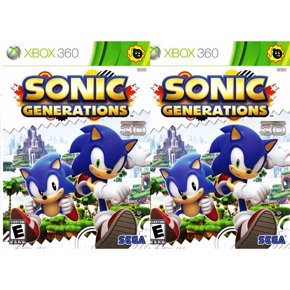 Sonic Generations - 360 - Sega - Jogos Xbox 360 - Magazine Luiza