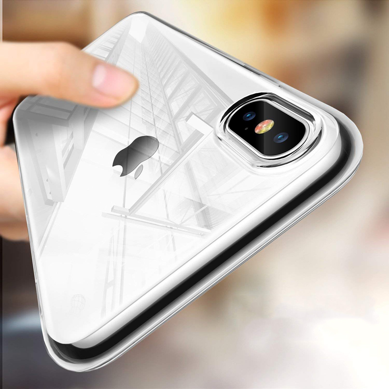 iPhone 6 6S Plus 7 8 Plus X XS XR XSMax 11 11Pro 12 12Pro 13 13Pro Max 5 5s SE 2020 Ultra Thin Transparent Soft Silicone ClearCase Cover