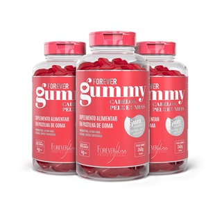 Combo 3 Forever Gummy Hair Forever Liss