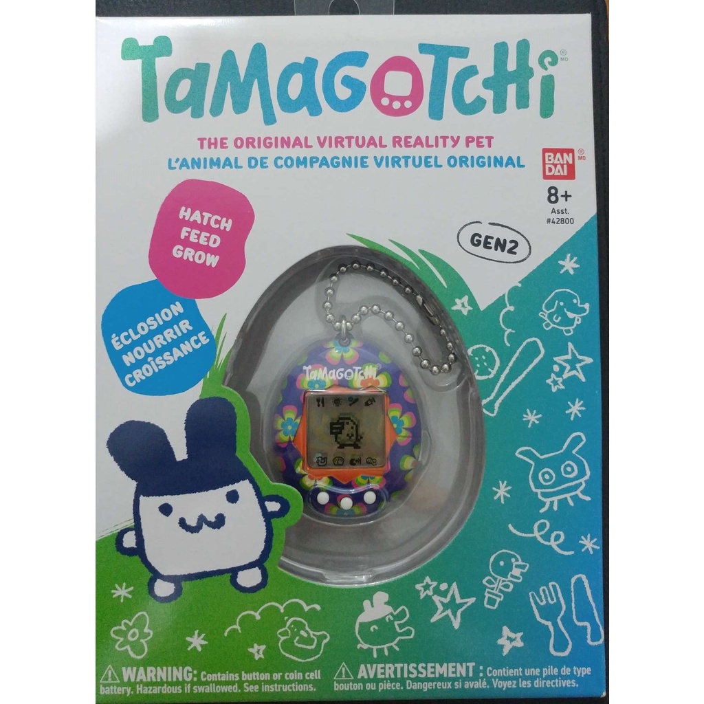 Tamagotchi Mini Bandai – Série 2, Blanc, Neuf – Jeu électronique Portable