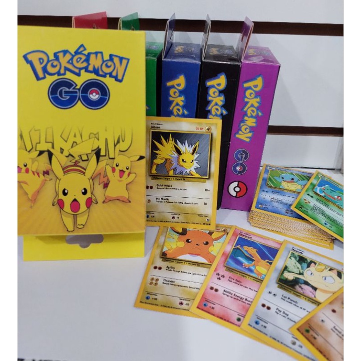 Jogo de Cartas Pokemon Go Card Game Treinadores Equipes - Loja Zuza  Brinquedos