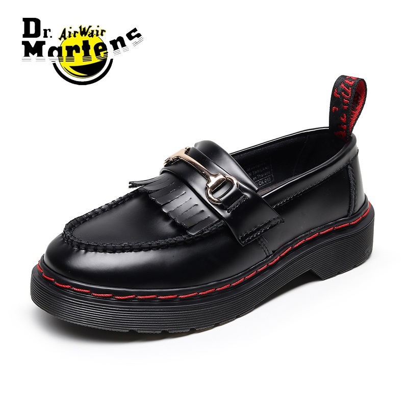 Dr.Martens Adrian Tassel Mocassins De Couro Genuíno Homens E