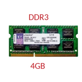 Memória RAM DDR3 4GB / Frequência Variada para Notebook