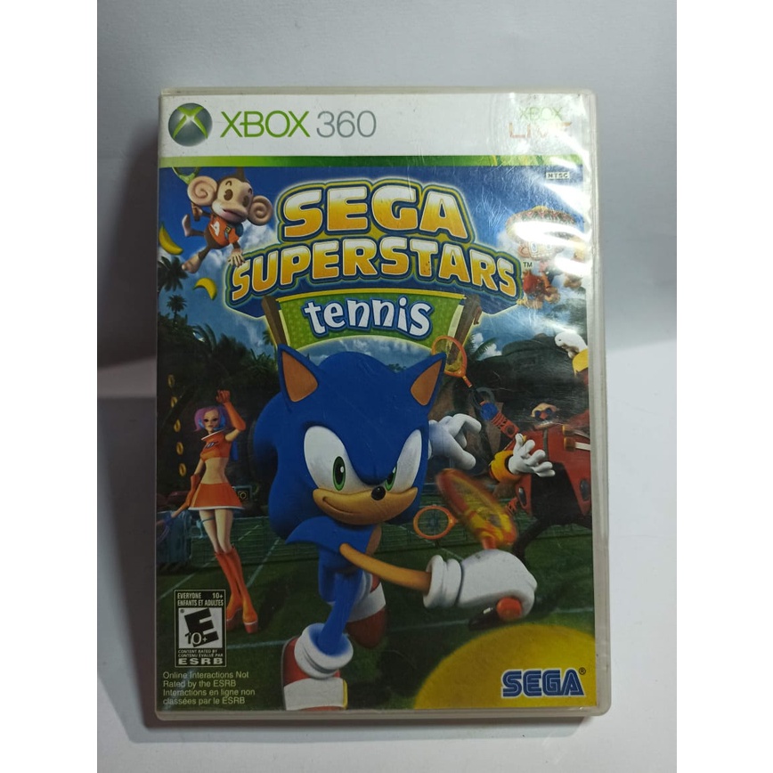 Sega Superstars Tennis - Jogo XBOX 360 Midia Fisica